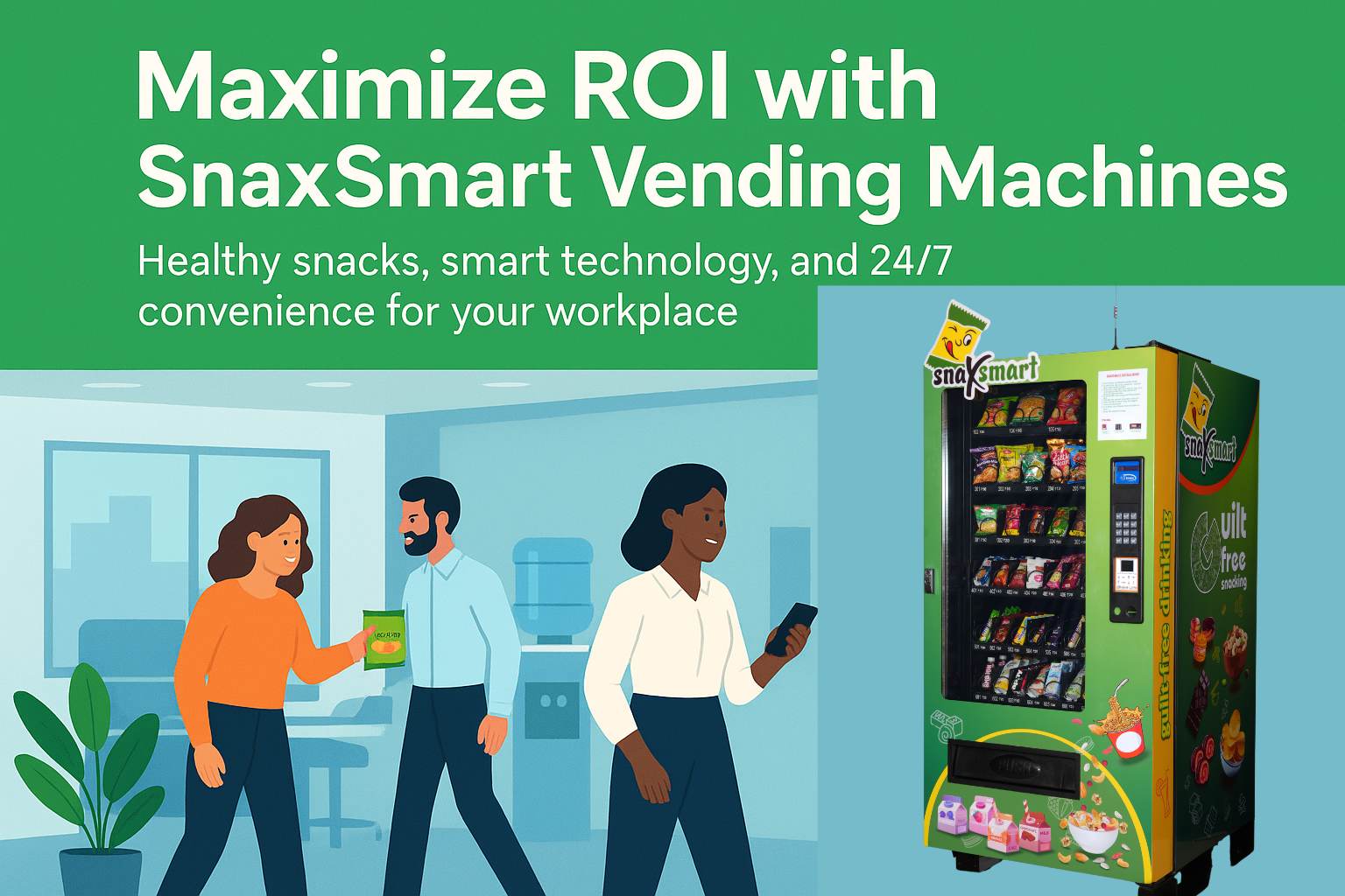 Why Snaxsmart Vending Machines Are Built for the Best ROI