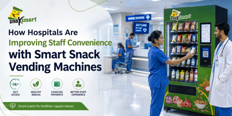 How Hospitals Are Improving Staff Convenience with Smart Snack Vending Machines
