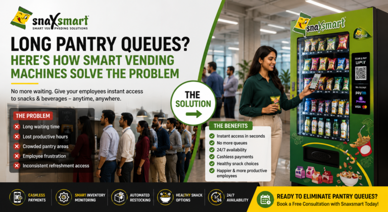 Long Pantry Queues? Here’s How Smart Vending Machines Solve the Problem
