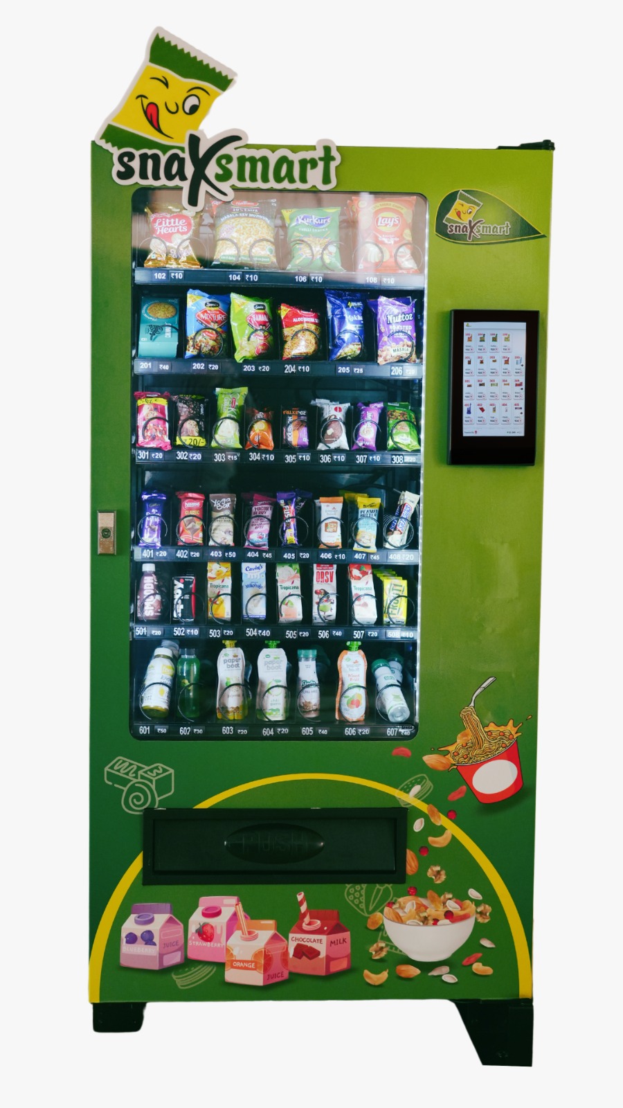 Snack vending machine for Sriperumbudur workplaces