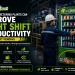 snack vending machine for manufacturing plants